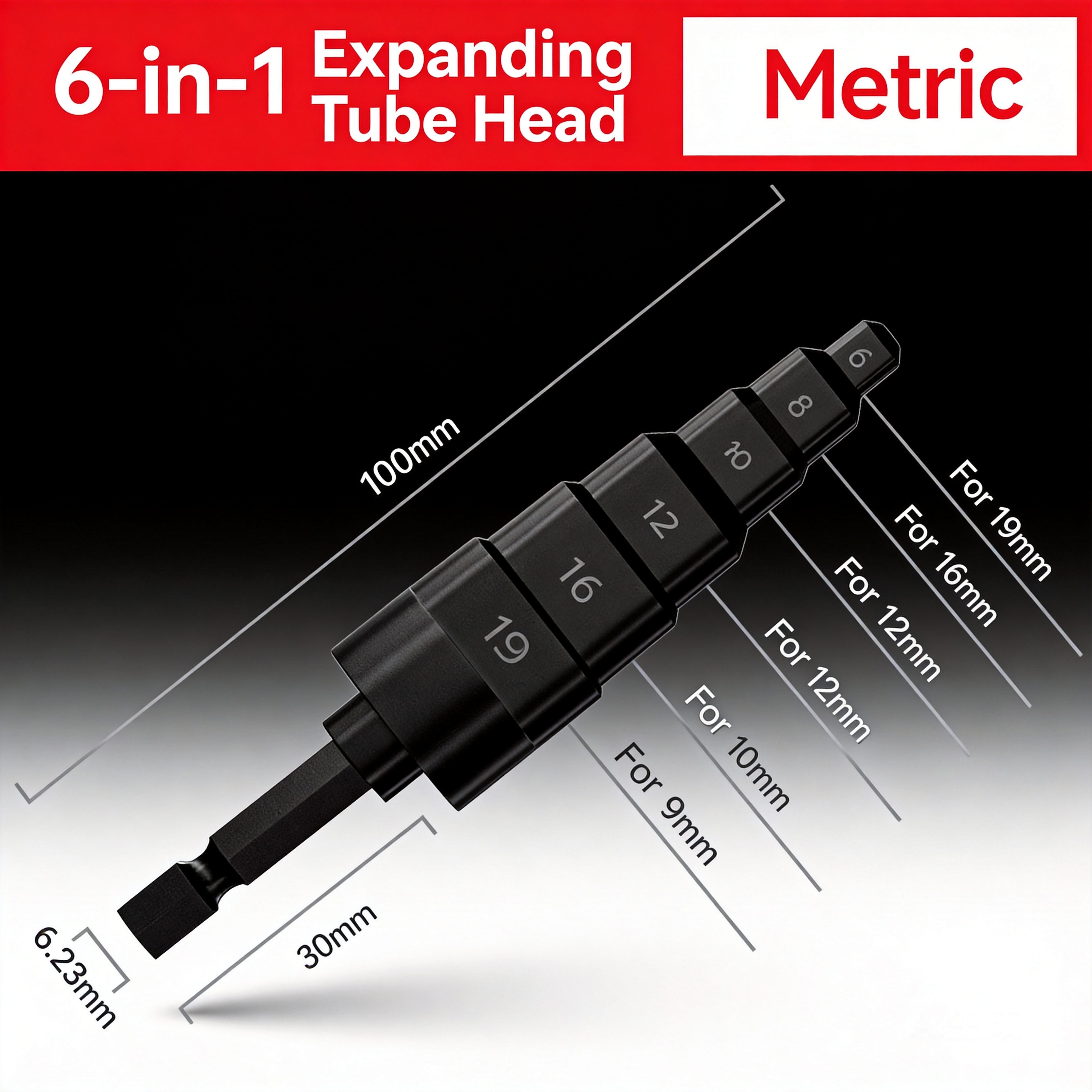 Metric 6-in-1 (6-19 mm)