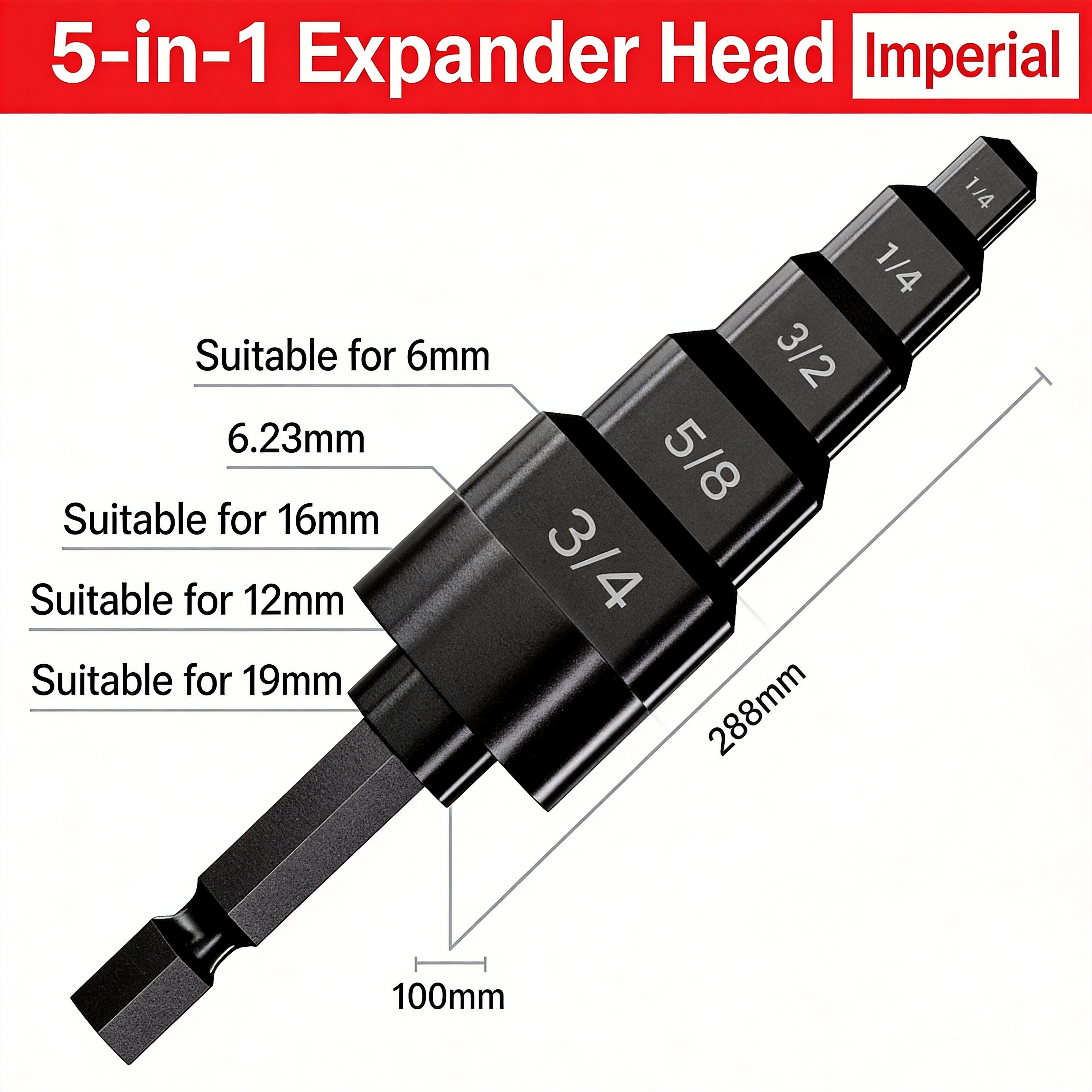 Imperial 5-in-1 (6-19 mm)