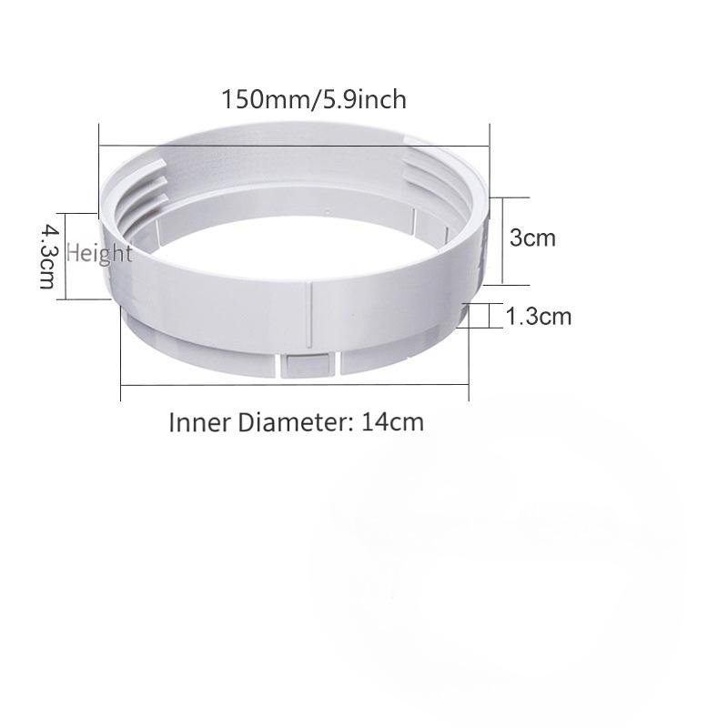 Round Connector 15cm (Wide)