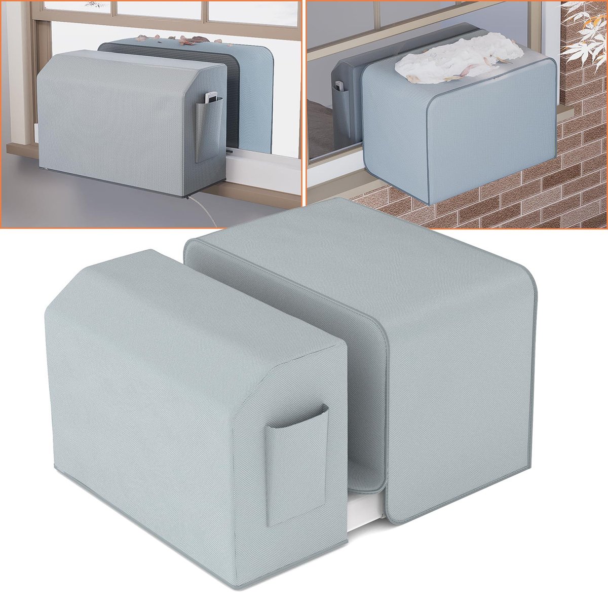 U-Shaped Window Air Conditioner Cover Se