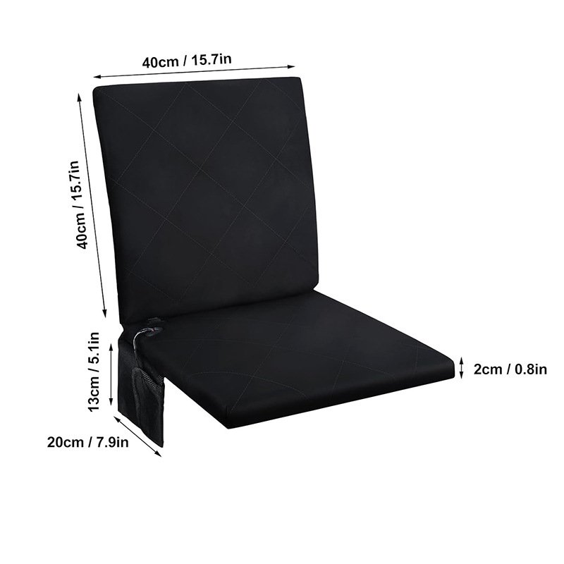 Black Seat+Backrest 40*40*2cm