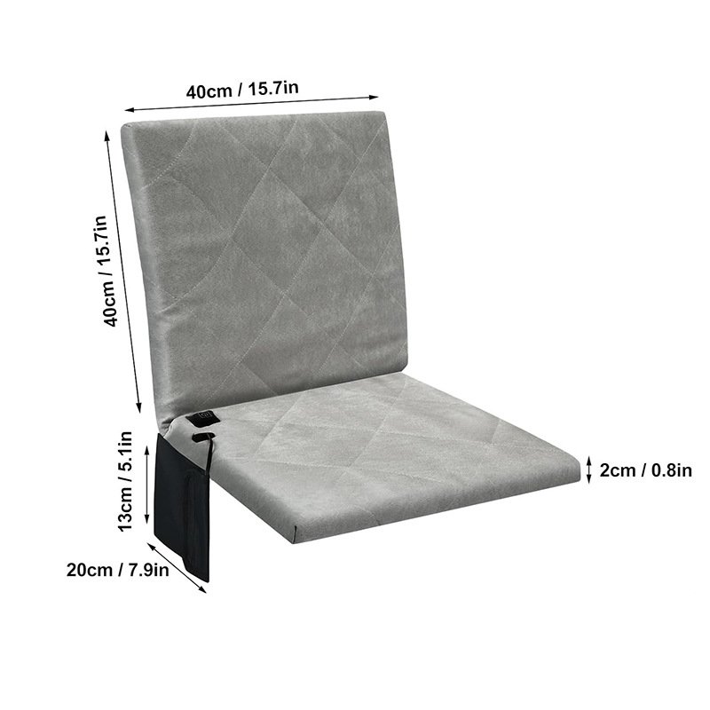 Gray Seat+Backrest 40*40*2cm