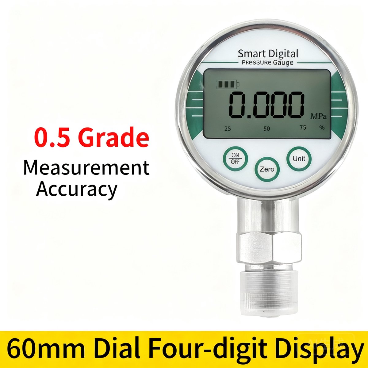 60mm Dial, 0.5 Grade