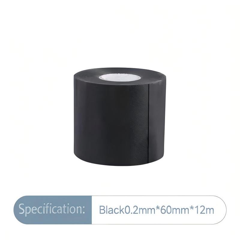 Black 60mm*0.2mm*12m