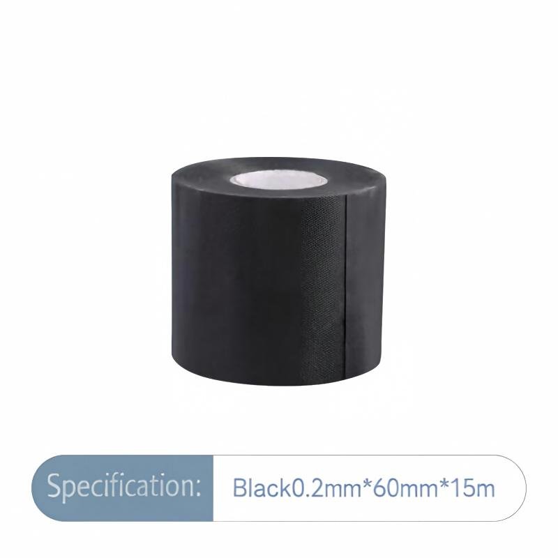 Black 60mm*0.2mm*15m